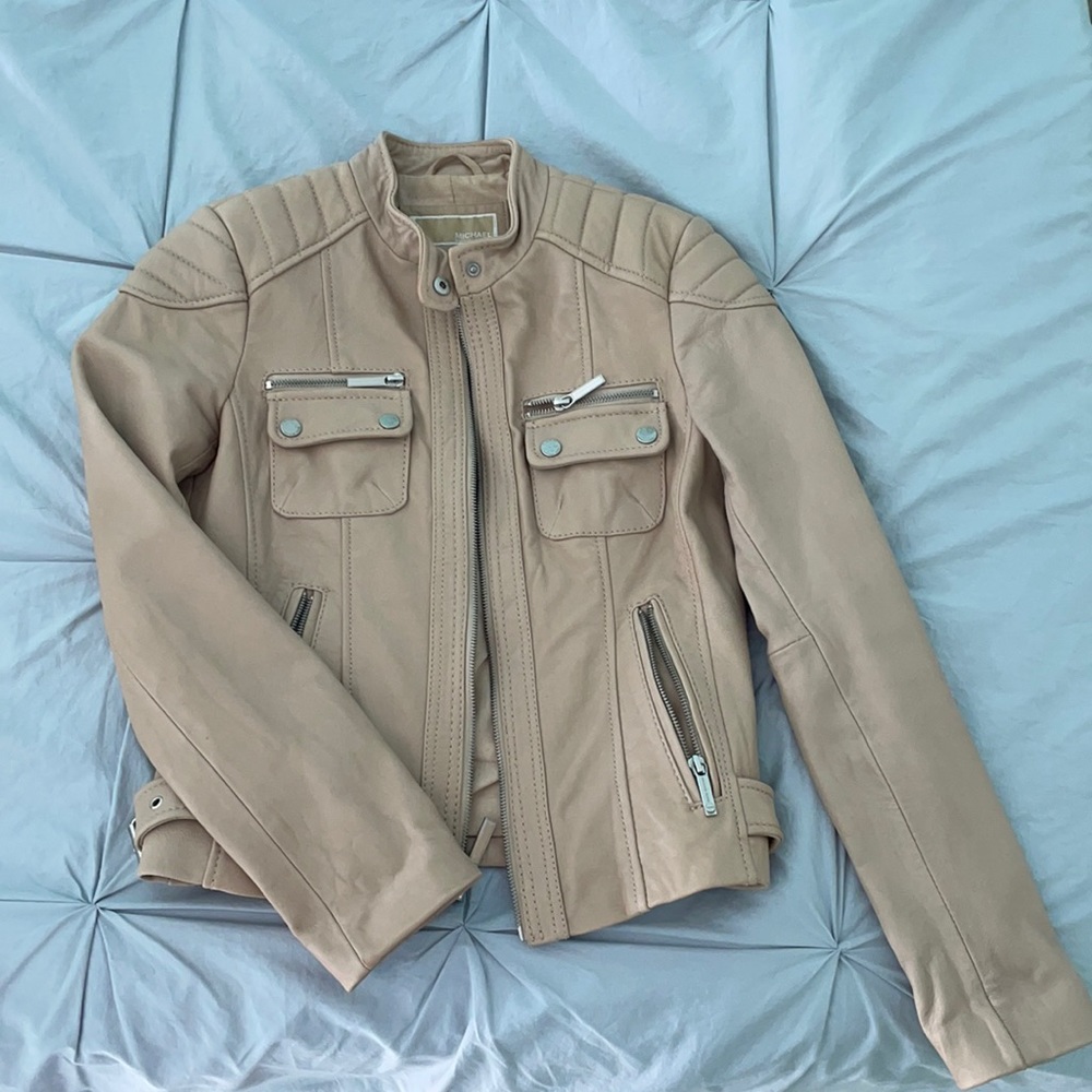 Michael Kors leather jacket